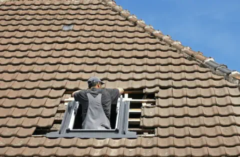 Pose de velux - Bézenet